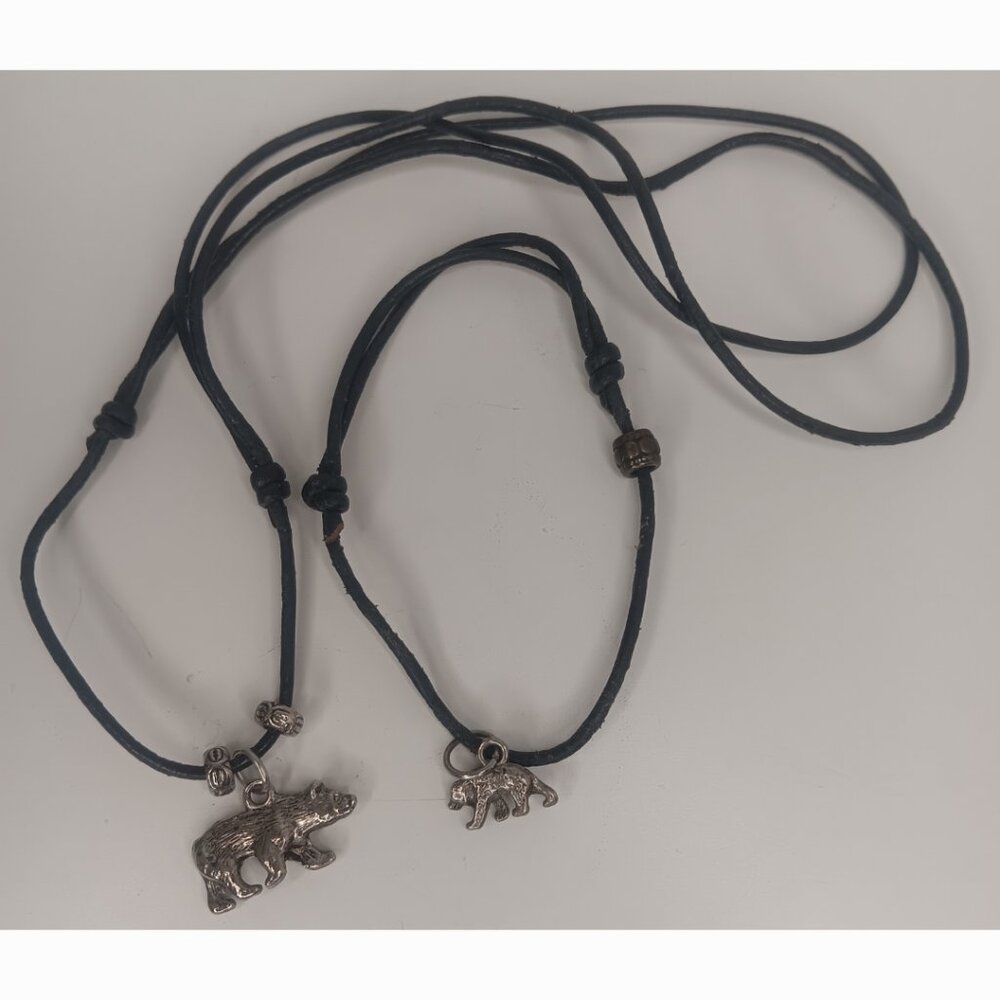 CUTE BEAR NECKLACE & BRACELET SET